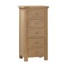 Silverdale Oak 5 Drawer Chest of Drawers