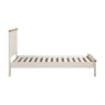 Silverdale Painted Kingsize Bed side view of the bedframe on a white background