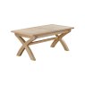 Aldiss Own Silverdale 1.8m Extendable Table with Crossed Legs