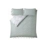 Laura Ashley Loveston Blue Duvet Cover Set image of the set on a white background