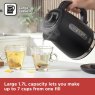 Black & Decker 1.7L Kettle Black 7 Cup Capacity