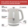 Black & Decker 1.7L Kettle White Auto Switch off and Details