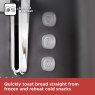 Black & Decker 2 Slice Toaster Black Frozen and Reheat functions