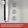 Black & Decker 2 Slice Toaster White Frozen Reheat Functions