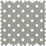 Grey Spot Medium Sewing Box With Handle fabric sample