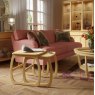 Warwick Oak Nest of 3 Tables lifestyle image of the tables