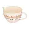 Cath Kidston Painted Table Ceramic Batter Jug angled image of the jug on a white background