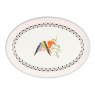 Cath Kidston Painted Table 36cm Ceramic Oval Plate image of the plate on a white background