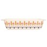 Cath Kidston Painted Table Ceramic 33cm Roasting Dish side on image of the dish on a white background