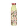 Cath Kidston Painted Table Ditsy Floral Stainless Steel 460ml Green Bottle image of the bottle on a white background