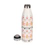Cath Kidston Painted Table Stainless Steel 460ml Bottle image of the bottle and the lid on a white background