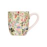 Cath Kidston Painted Table Ditsy Floral Green Breakfast Mug image of the mug on a white background