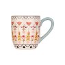 Cath Kidston Painted Table Blue Breakfast Mug image of the mug on a white background