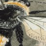 Evans Lichfield Avebury Bee Cushion Sage detail