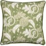 Evans Lichfield Chatsworth Heirloom Cushion Olive