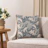 Evans Lichfield Chatsworth Heirloom Cushion Petrol Lifestyle