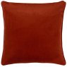 Evans Lichfield Chatsworth Peacock Cushion Natural reverse
