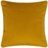 Evans Lichfield Chatsworth Topiary Cushion Saffron reverse