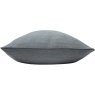 Evans Lichfield Dalton Slubbed Cushion Charcoal Side on