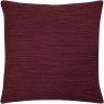 Evans Lichfield Dalton Slubbed Cushion Wine