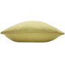 Evans Lichfield Dalton Slubbed Cushion Yellow side on