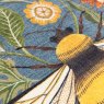 Evans Lichfield Hawthorn Bee Cushion Petrol detail