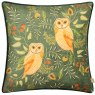 Evans Lichfield Hawthorn Owls Cushion Bottle