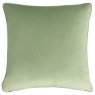 Evans Lichfield Heritage Bell Flowers Cushion Viridian reverse