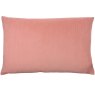 Furn Contra Velvet Cushion Blush