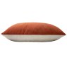 Furn Contra Velvet Cushion Brick side on