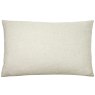 Furn Contra Velvet Cushion Natural reverse