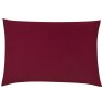 Furn Contra Velvet Cushion Oxblood