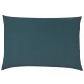 Furn Contra Velvet Cushion Slate Blue