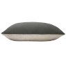 Furn Contra Velvet Cushion Steel side on