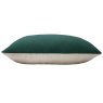 Furn Contra Velvet Cushion Teal side on