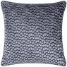 Hoem Lanzo Cut Velvet Cushion Dusk