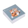 Wrendale Snug as a Cub Fox Sticky Notes image of the sticky notes on a white background