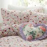 Cath Kidston Floral Heart Duvet Cover Set Close Up Shot