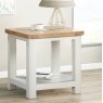 Silverdale Painted Lamp Table lifestyle image