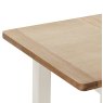 Silverdale Painted 120cm Extendable Dining Table close up image