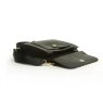 Alice Wheeler Black Bloomsbury Cross Body Bag small open