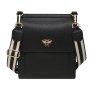 Alice Wheeler Black Bloomsbury Cross Body Bag Large