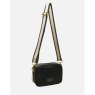 Alice Wheeler Black Soho Double Zipped Cross Body Bag