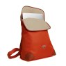 Alice Wheeler Orange Marlow Backpack open