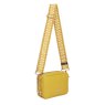 Alice Wheeler Ochre Soho Double Zipped Cross Body Bag