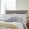 Helena Springfield Clairemont Yellow and Lilac Duvet Cover Set front on lifestyle image of the bedding