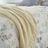 Helena Springfield Clairemont Yellow and Lilac Duvet Cover Set close up of the fabric
