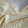 Helena Springfield Melforde Yellow Duvet Cover Set  close up lifestyle image of the pillows