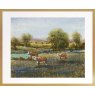 Summer Serenity Framed Canvas image of the canvas framed