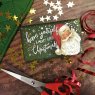 The English Soap Company Santa Soap lifestyle image of the soap